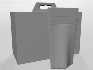 母乳保存袋01 3Dモデル