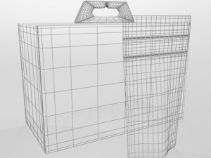 Breast Milk Storage Bags 01 3D Model