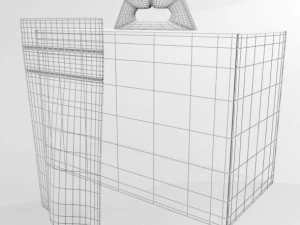 Breast Milk Storage Bags 01 3D Model