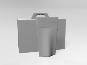 Breast Milk Storage Bags 01 3D Model
