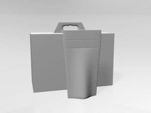 Breast Milk Storage Bags 01 3D Model