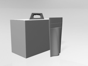 Breast Milk Storage Bags 01 3D Model