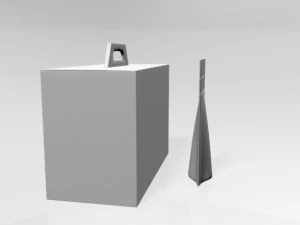 Breast Milk Storage Bags 01 3D Model