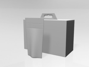 Breast Milk Storage Bags 01 3D Model