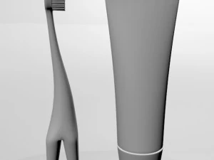 Set spazzolino didattico 01 Modello 3D