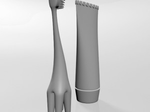Training Toothbrush Set 01 Modèle 3D