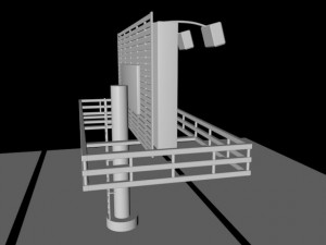 billboard 01 3D Model