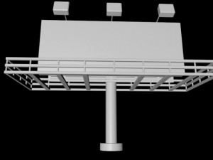 billboard 01 3D Model