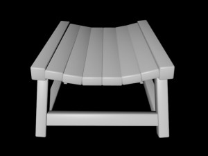 footrest 01 3D Model