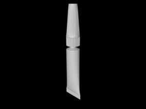 glue tube 01 3D Model