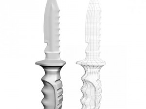 knife 01 3D Model