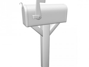 mail box 01 Modèle 3D