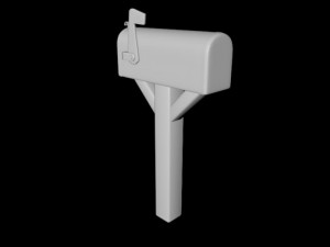 mail box 01 3D Model