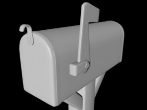 mail box 01 3D Model