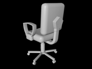office chair 01 3D Model