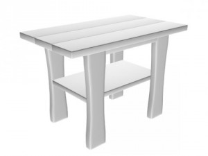 table 01 3Dモデル
