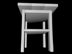 table 01 Modèle 3D