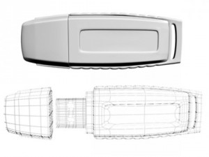 usb flash drive 01 Modèle 3D