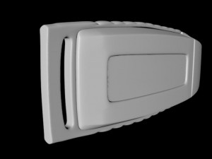 usb flash drive 01 3D Model