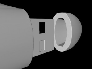 usb flash drive 02 3D Model