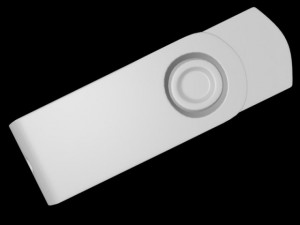 usb flash drive 03 3D Model