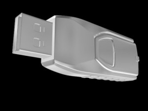 usb flash drive 06 3D Model