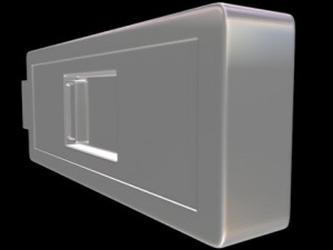 usb flash drive 07 3D Model