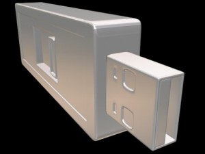 usb flash drive 07 3D Model