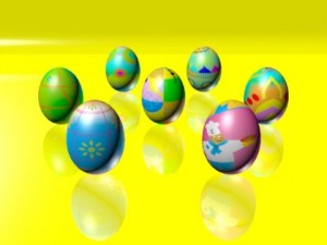 easter eggs set 04 3D Model