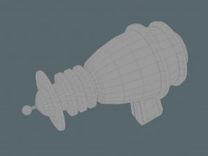 cartoon space 3D Model