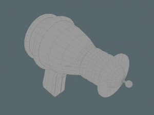 cartoon space 3D Model