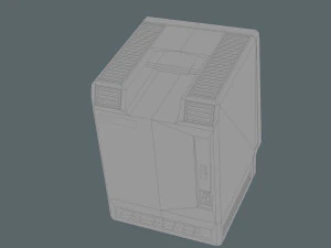 macintosh 128k 3D Model
