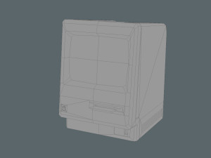 macintosh 128k 3D 모델