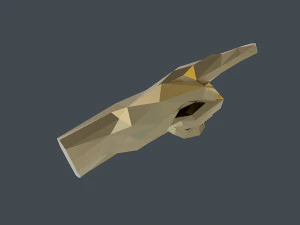 lowpoly pointing hand 3D Model