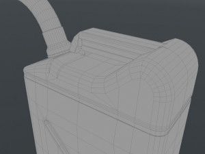 simple free jerrycan 3D 模型