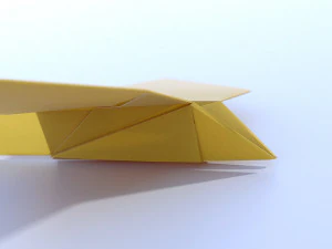 paperplane 1 origami 3D Model
