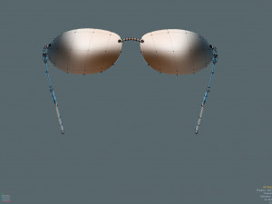 matrix sunglasses Modello 3D