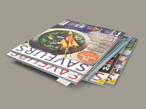 cooking magazines stack 3D Model