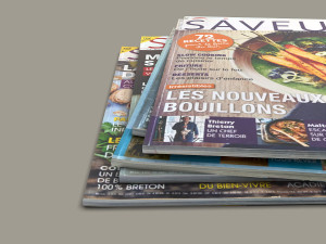 cooking magazines stack 3D मॉडल