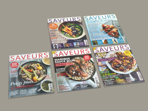 cooking magazines stack 3D मॉडल