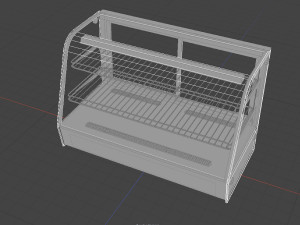 cooling display Modello 3D