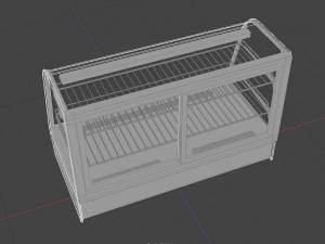 cooling display Modello 3D