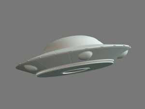 ufo flying saucer 3D Model
