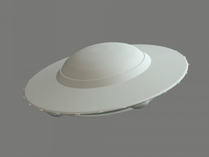 ufo flying saucer Modèle 3D