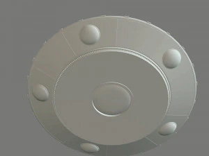 ufo flying saucer 3D Model