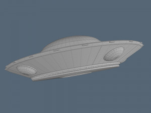 ufo flying saucer Modèle 3D