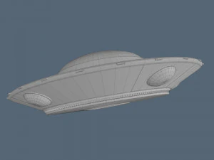 ufo flying saucer 3D Model