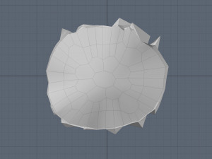 chef hat two Model 3D