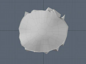 chef hat two 3D Model