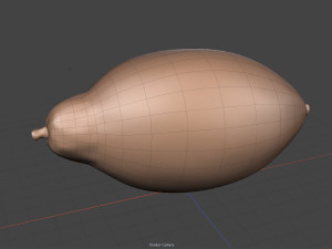 cocoa pod 3D 모델